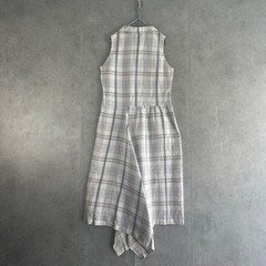 ISSEY MIYAKE Issey Miyake Long Length Dress Check