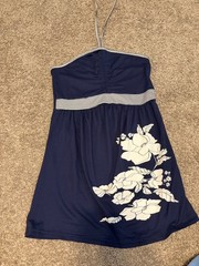 babydoll dress halter size small