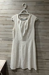 Cato Women&rsquo;s Sleeveless Textured Jacquard Dress – Size 12