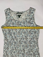 Roots Hemp Collection Floral Summer Dress Cottage Hippie Travel Sustainable M