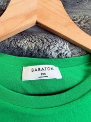 Babaton Ruched Mini T shirt Bodycon Dress Kelly Green Quiet Luxury Clean Girl
