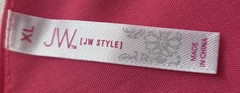 JW Style Pink Solid One Shoulder Sleeveless Lightweight Maxi Dress XL Long