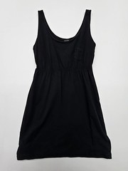 Esmara Black Sleeveless Knee-Length Casual Dress M EU
