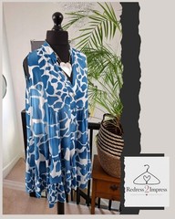 ITALIAN Dress ONE Size 8 10 12 14 Festival Hippie BOHO Fairycore shift OSFA Arty