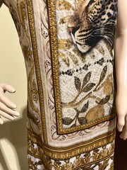 Roberto Cavalli « Just Cavalli » Tiger Face Print Dress Size IT 42/ US 6/ UK 10
