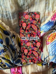 NWT ME 2 MAGIC Yellow Tropical Parrots Gold Stripe Bohemian Maxi Dress sz S M L