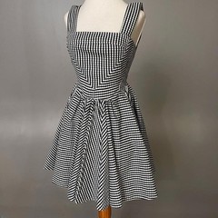Women Dolce & Gabbana Dress Navy Cotton 32