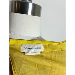 Lovers + Friends Casey Dress Spring Blossom Yellow Floral Strapless Ruffle Mini