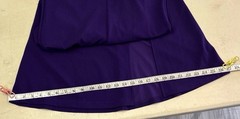 Sleeveless V Neck Split Mermaid Purple Evening Cocktail Long Dress, Urban Chic