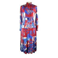 Gucci Floral Pleated Dress Size IT 38