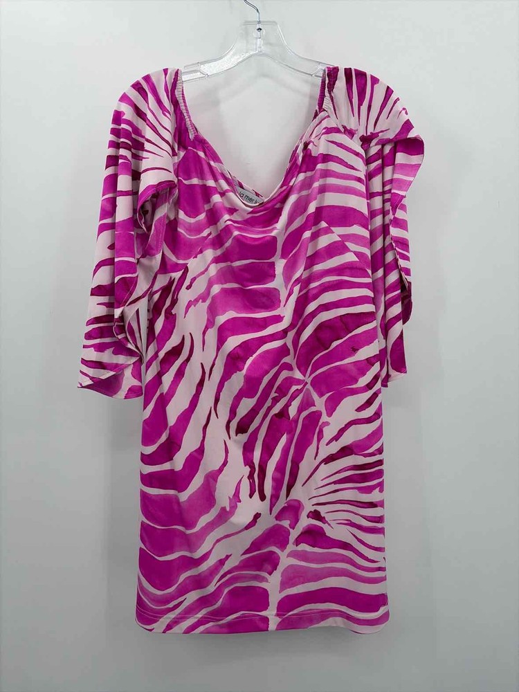 Pre-Owned La Mer Luxe Pink Size Small Knee Length Long Sleeve Dress