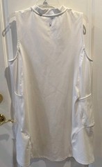 SPYDER Athleisure White 1/4 Zip Stretch Pullover Pockets DryWeb Dress XL NWT