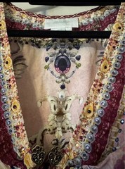 Camilla La Belle Split Sleeve Kaftan With Hardware One Size EUC