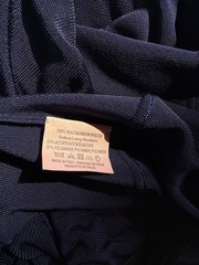 Alexander McQueen Navy Blue Draped Backless Dress 100% Viscose Size M Italy
