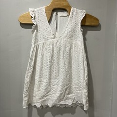 Mustard Seed Dress Lace Ruffle Sleeves Lightweight Shorts Lined Small V Neck