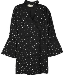 J.O.A. Womens Choker Wrap A-line Dress