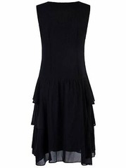 Women&rsquo;s 1920s Inspired Tiered Skirt Flapper Dress *3804