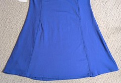 Marika Womens Large Purple Polyester Blend Sleeveless Dress 24