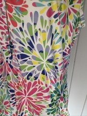 Tee 2 Sea Sleeveless Shift Dress Size M Colorful Golf Tennis Travel Pickleball