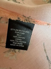 Trixxi Womens Sleeveless Pink White Yellow Green Floral Dress Sz SJ Pre-owned