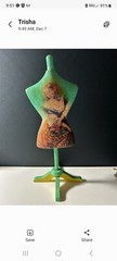 Michal Negrin Mini Dress Form 12  » Signed Handmade Israel Designer Decor