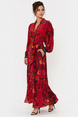 NEW $799 CAMILLA VIEW FROM THE VEIL SHIRT DRESS SILK CRYSTALS