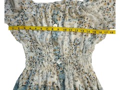 FIG AND FLOWER BOHEMIAN STYLE KNEE LENGTH DRESS Size S
