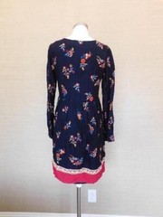 NWT $165 Madewell X Sezane Collab Daphna Floral Dress 36 Black US 4 H1226