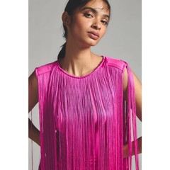 NWT❤️Hutch Fringed Sleeveless Dress szL