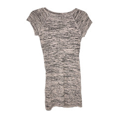 Cloud & Sky Short Sleeve Knit Ruched Dress Small