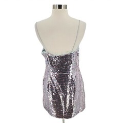 The East Order Cheyney Sequin Thin Strap Mini Dress Size Pastel Large NWOT $160