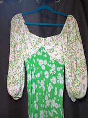 Rixo x Target green floral Grunge Daisy Dress size 4