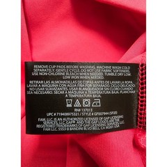 GapFit Womens Active Tank Dress Red Polyester Blend Athletic Size Small