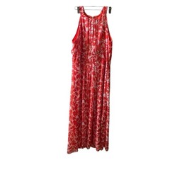 RN Studio by Ronni Nicole Floral Halter Maxi Dress Sz 16P