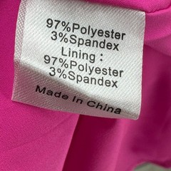 Tuckernuck Dress Womens Designer Size M Fuchsia Bows Lined Long Sleeve Pockets