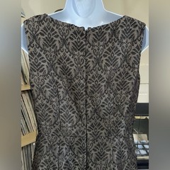 Elegant Vintage-vibe, Max & Cleo Black Textured Cocktail Party Dress Size 8