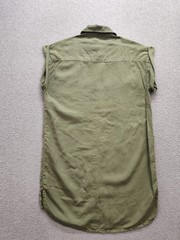 Forever 21 Women Dress S Olive Green Pockets Collar Short Sleeve Button Up Party