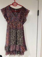 Vintage Castro Israel Dress Bohemian Women’s Size 4 Runs Small