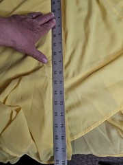 NWT Lulus Summer Invite Yellow Tie Strap Tiered Midi Dress Women&rsquo;s Small sundres