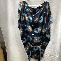 VERTIGO PARIS DRESS with Chain Belt.