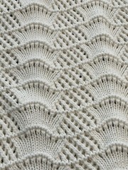 Bilingual Clothing Co Chunky Knit Open Cream Sweater Dress-size M-bodycon