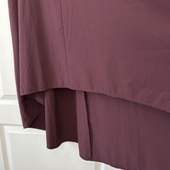 Athleta Presidio Traveler Maxi Dress Sz XSP Petite Racerback Stretch Burgundy