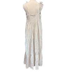 Boho Maxi Dress Layered Y2K Smocking Cottage Peasant Summer SZ XL Cassee&rsquo;s