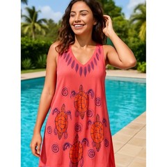 India Boutique Pink Maxi Dress One Size