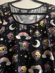 KILLSTAR Skeletor Skater Dress. Size 3xl goth masters of the universe