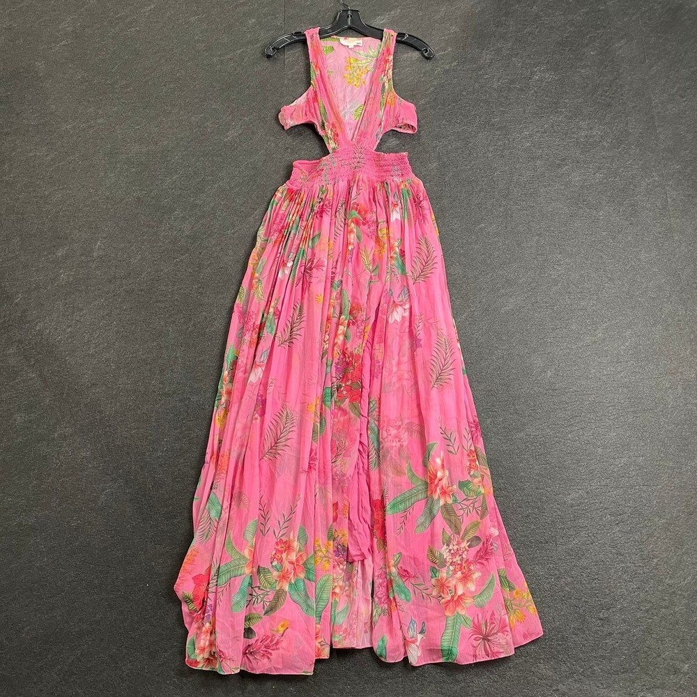 ROCOCO SAND Floral Cutout Dress Women&rsquo;s Size S Pink