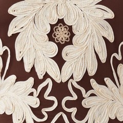 PHASE EIGHT ROMA RIBBON DRESS PRALINE & CREAM SIZE 12 (JACKET ALSO LISTED)