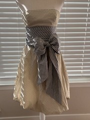 BCBG Maxazria Taffeta Woven Dress Strapless Women&rsquo;s Sz 2 Charity DS08