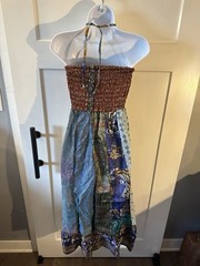 Boho Dress Sun Dress Junglee Billee Women&rsquo;s Hippie Festival Free Size S M L XL