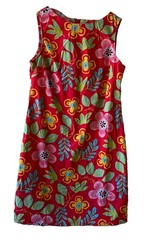 Vintage California Concepts Floral Sheath Dress Women’s 9 Scoop Neck Sleeveless